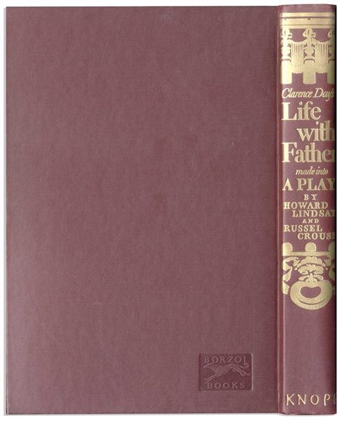 Elizabeth Taylor and Cast-Signed Book ''Life With Father'' -- Additionally Signed by Irene Dunne, William Powell, Director Michael Curtiz & More